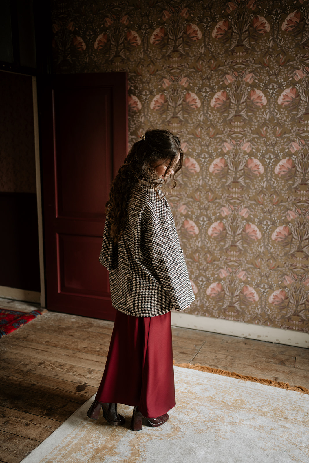 Jas met Sjaal Amélie Amélie | Geruit - Afbeelding 2